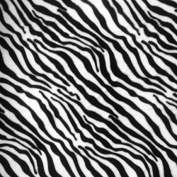 Pelo animal zebra por metro