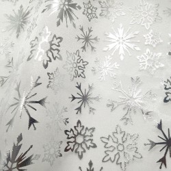 Organza frozen blanco