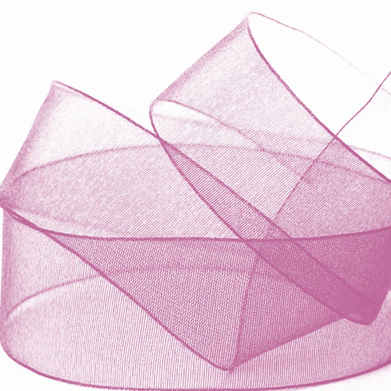 Cinta organdi rosa