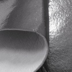 Foam lamé 115 cm plata por metro