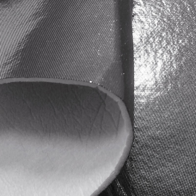 Foam lamé 115 cm plata por metro