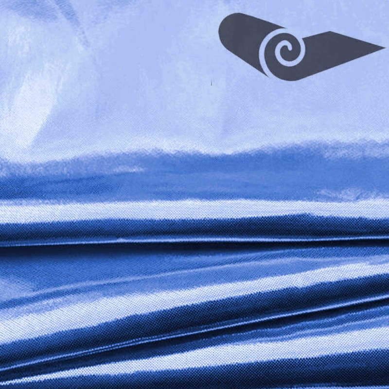 Rollo lamé bleu