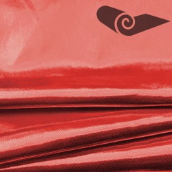Rollo lamé rojo