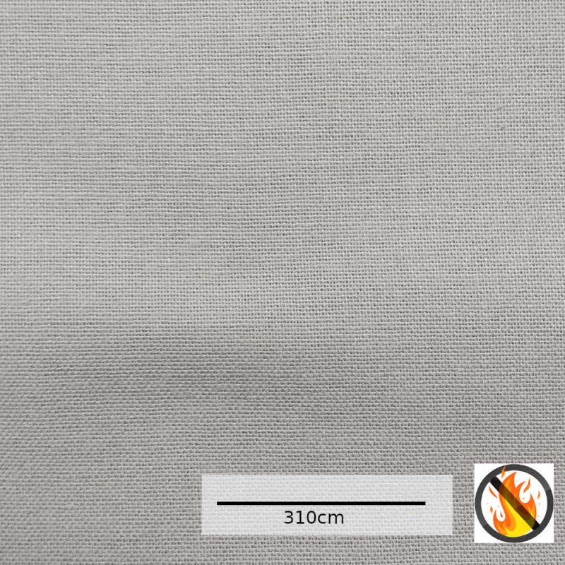 Panama doble ancho IGNIFUGO beige