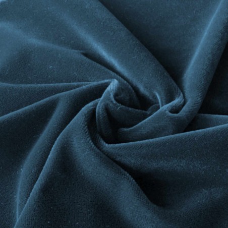 Terciopelo tapicería azul oscuro