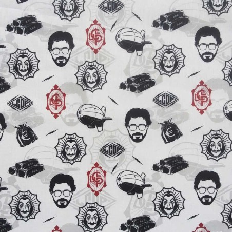 Algodón casa de papel
