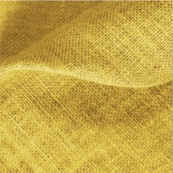 Rollo arpillera de yute amarillo