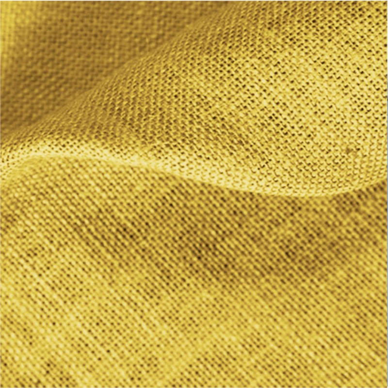 Rollo arpillera de yute amarillo