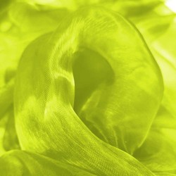Organza amarillo fluor