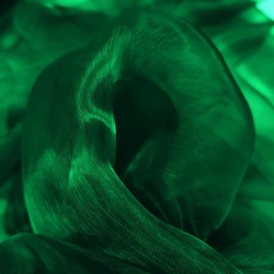 Organza verde oscuro