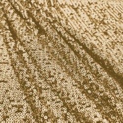 Tela lentejuelas glam oro