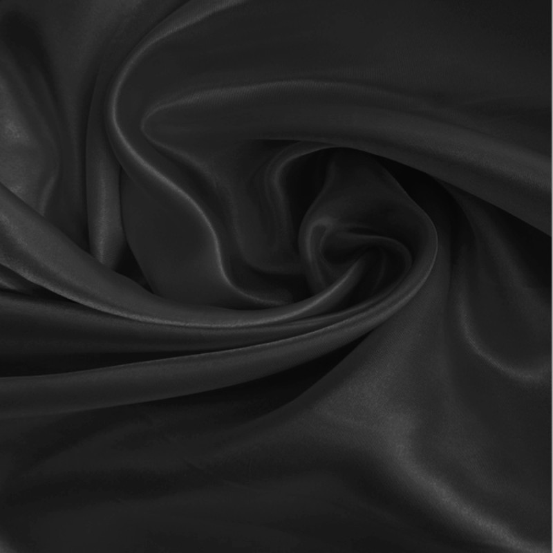 Forro brillante negro