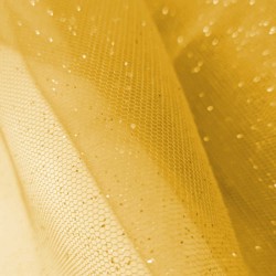 Tul lentejuelas oro