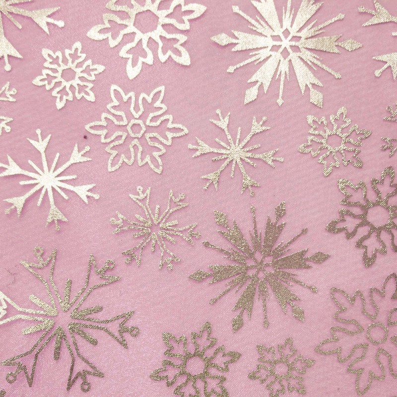 Organza frozen rosa