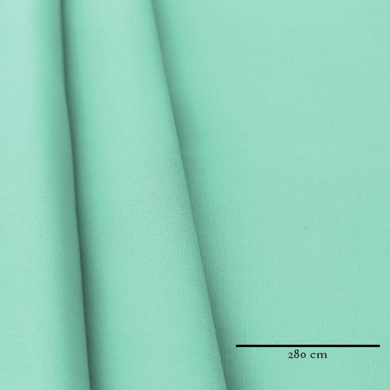 Tela algodón doble ancho (280 cm) menta