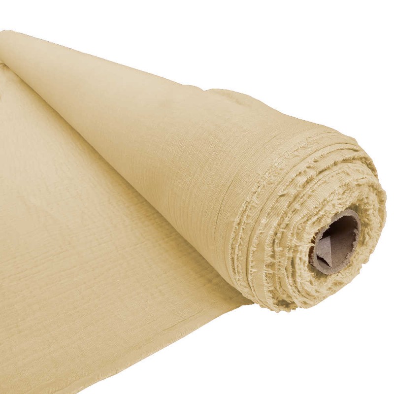 Rollo 9 mts doble gasa beige