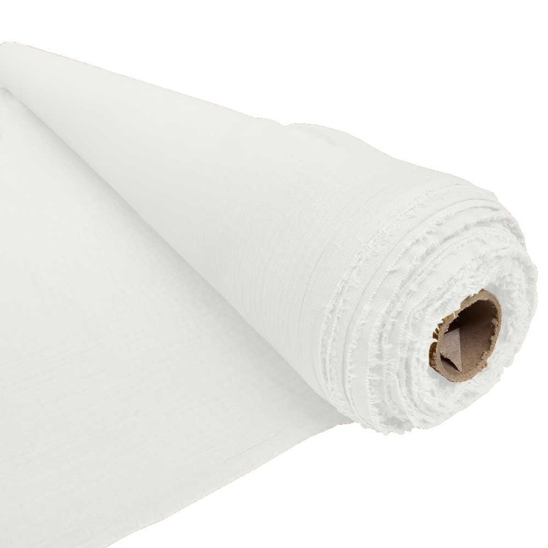 Rollo 9 mts doble gasa blanco