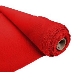 Rollo 9 mts doble gasa rojo