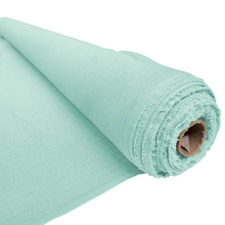 Rollo 9 mts doble gasa verde menta