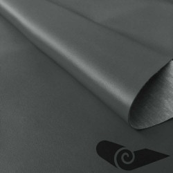 Rollo 10 mts polipiel liso gris