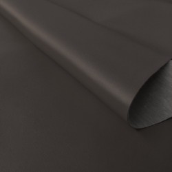 Rollo 10 mts polipiel liso marron oscuro