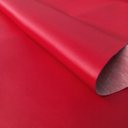 Rollo 10 mts polipiel liso rojo