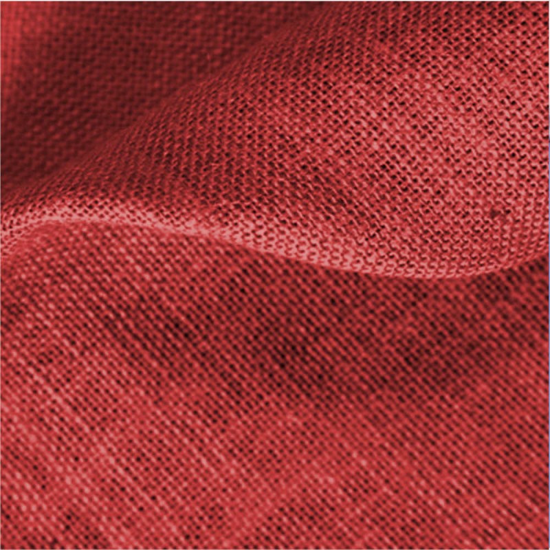 Arpillera de yute rojo