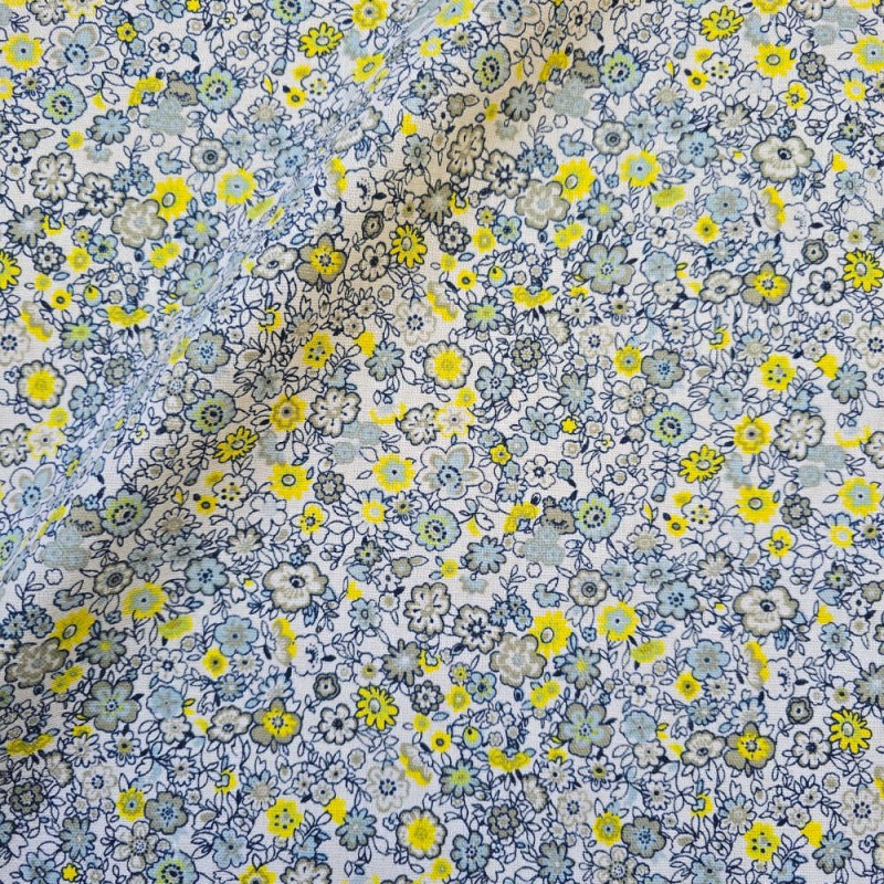 cretona florecitas liberty
