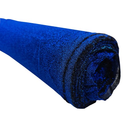 Rollo 25m Velo lurex azulina i love telas
