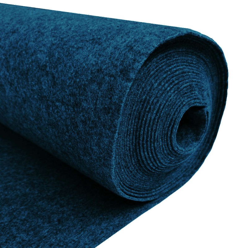 Venta de rollo de fieltro 3 mm azul