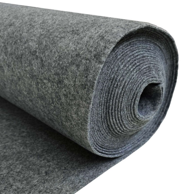 Venta de rollo de fieltro 3 mm gris