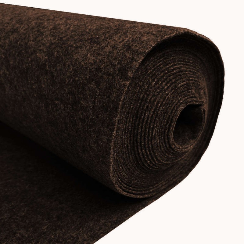 Venta de rollo de fieltro 3 mm marrón