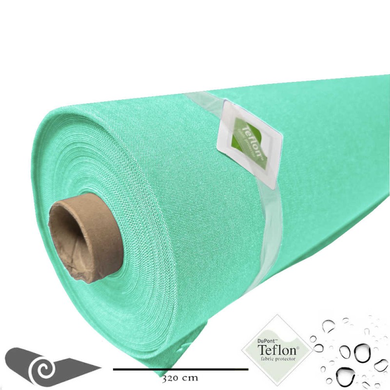 Rollo 25m Lona exterior doble ancho aguamarino
