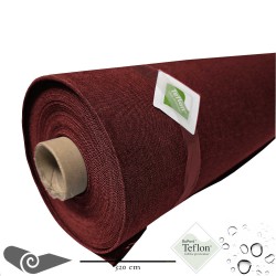Rollo 25m Lona exterior doble ancho denim burdeos