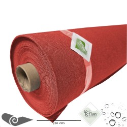 Rollo 25m Lona exterior doble ancho denim rojo