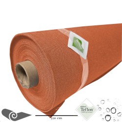 Rollo 25m Lona exterior doble ancho denim terracota