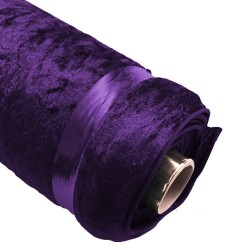 ♥ Terciopelo martele | morado | en venta por rollo