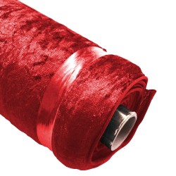 【 Terciopelo MARTELÉ al mayor 】Rollo 25m | carnaval y disfraces