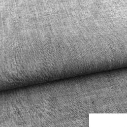Tela chambray negro