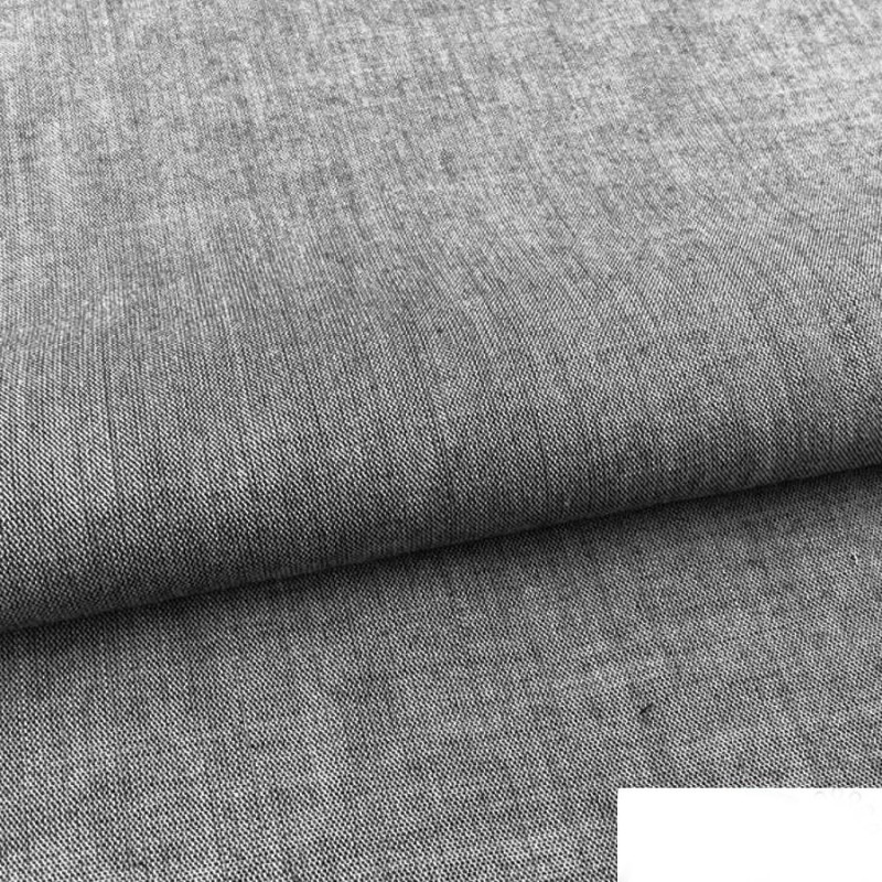 Tela chambray negro