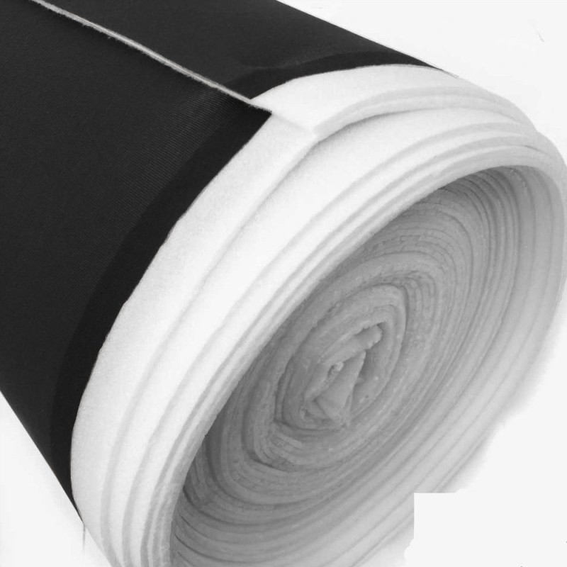 Rollo foam rasete negro por metro