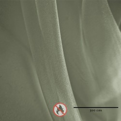 Organza ignifuga doble ancho plata