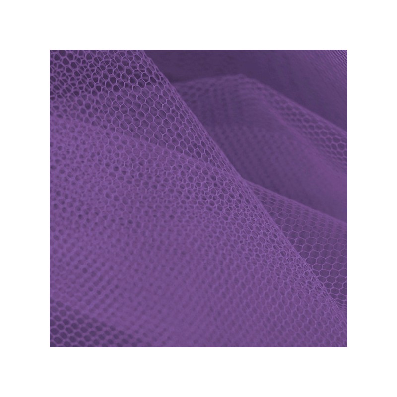 Tul morado berengena por rollo