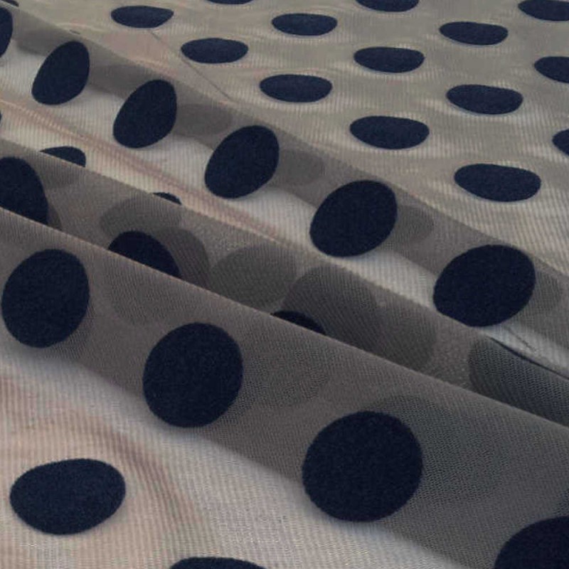 ▷ Comprar red lunares grandes por metro | Topos flamenco