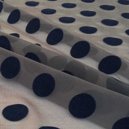 ▷ Comprar red lunares grandes por metro | Topos flamenco