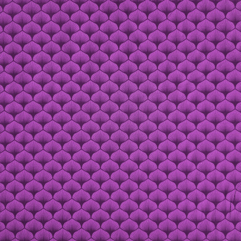 Algodón estampado Petalo morado