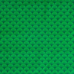 Algodón estampado Petalo verde