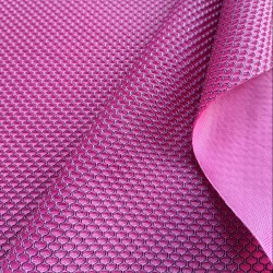 Tejido Mesh 3D Fucsia / Negro