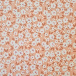 Algodón estampado floral