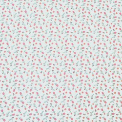 Algodón estampado floral por metro